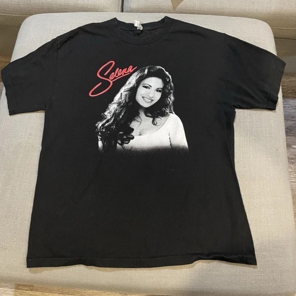 SELENA T SHIRT Quintanilla Perez Concert Pop Art Print Tejano Music Adult